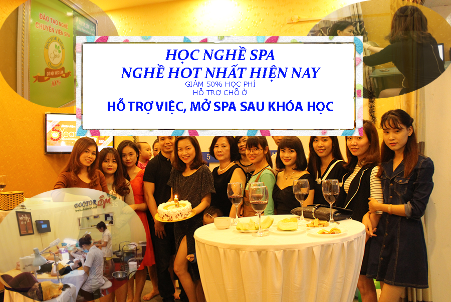 Dạy Nghề Spa Phun Xăm, Trị liệu Công nghệ cao Cầm tay chỉ việc số 1 tại Hà Nội