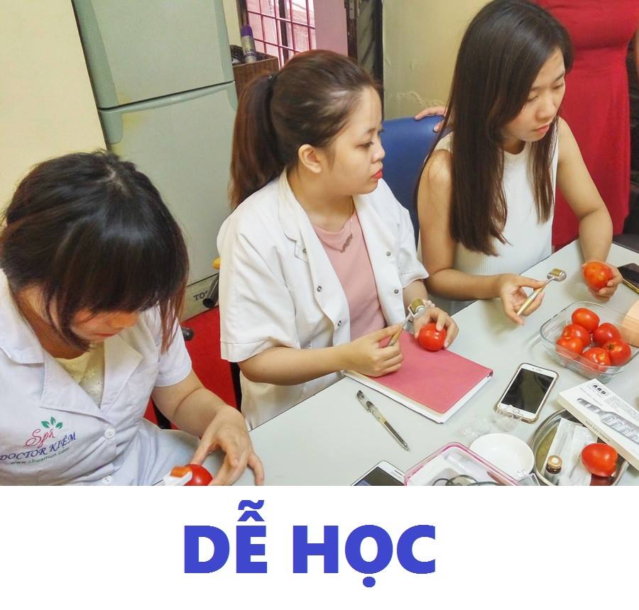 Dạy Nghề Spa Phun Xăm, Trị liệu Công nghệ cao Cầm tay chỉ việc số 1 tại Hà Nội